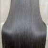 Double drawn straight hair with HD Lace