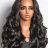 Full Frontal Wig-Body wave curl with HD lace